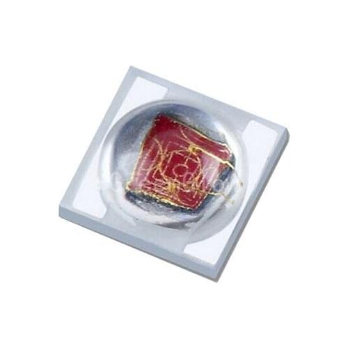 500X Wholesale factory price1W/3W 3535SMD deep red 730nm infrared LED light source for led grow lighting express free shipping