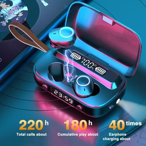 A13 TWS Wireless Headphones Bluetooth V5.1 Earphones With Mic IPX7 Waterproof Sports Gaming Headsets Touch Control Music Earbuds