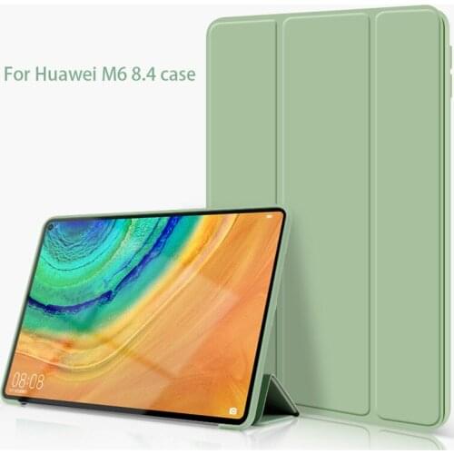 For HuaWei MatePad M6 8.4 Case Funda for MatePad M6 8.4 Case Capa For HuaWei M6 8.4 inch model VRD-W09 VRD-AL09 Silicone Cover