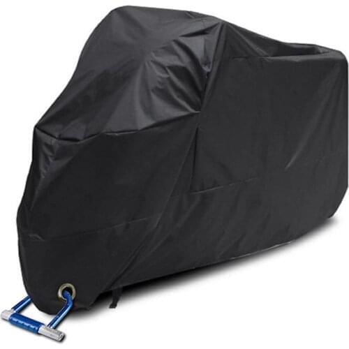 Universal Motorcycle Cover Outdoor Cloth UV Protector Scooter All Season Waterproof Dustproof Prevent Snow 2XL Bike Motorbike