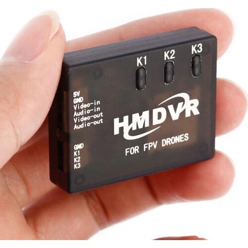 HMDVR Mini Digital Video Audio Recorder 30fps for FPV Drones Quadcopter Q250 QAV210