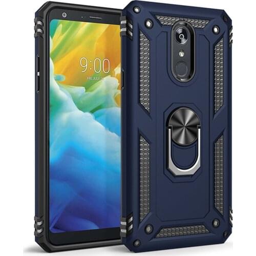 For LG Stylo 5 Case Cover Armor Rugged Military Shockproof Car Holder Ring Case For LG Stylo 5 6.2" LM-Q720 Stylo5 Coque Funda