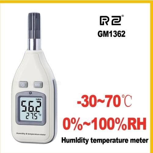 RZ GM1362 Humidity and Temperature meter Measure temperature in degree C or degree F