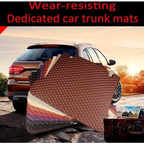 Custom fit car Trunk mats for Jeep Grand Cherokee Wrangler Commander Compass Patriot heavyduty carpet floor liner