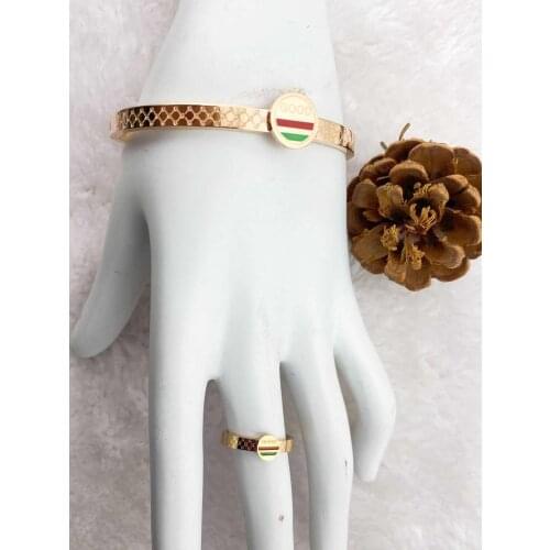 Hot good 2020 NEW Classic style luxury women fashion jewelry stainless steel ring