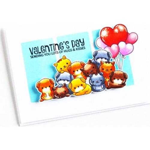 "We Will Miss You" Metal Cutting Dies And Coordinating Stamp For Scrapbooking Craft Die Cut Card Making Embossing Stencil