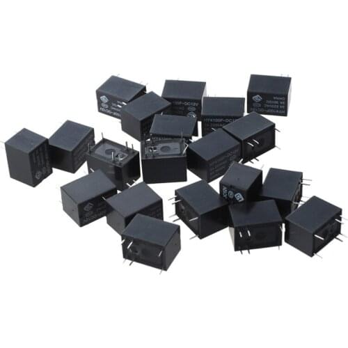 20 PCS Mini Electronic Relay DC 12V