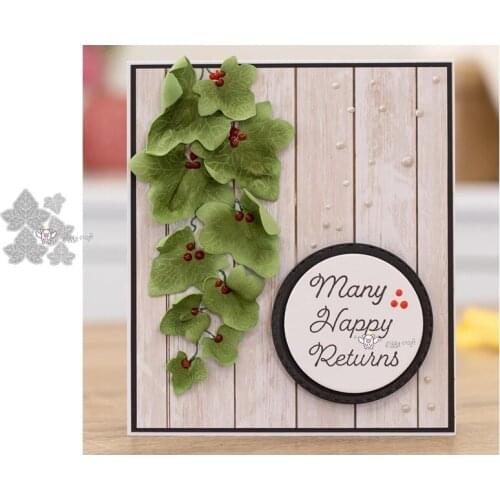 New Leaf decoration metal Cutting Dies Stencils DIY Scrapbooking Paper/photo Cards Embossing Dies