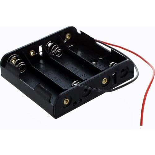Wholesale5pcs*Case Power Support Coupler Case 4 AA battery Battery for RC Heli Helicopter