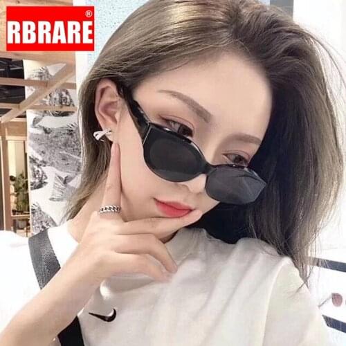 RBRARE Cat Eye Sunglasses Women Small Frame Sun Glasses For Women Luxury Brand Designer Sunglasses Retro Oculos De Sol Feminino