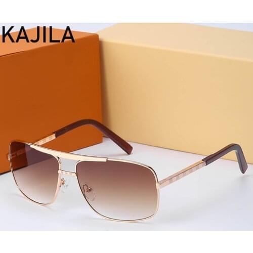 Square Men Sunglasses New Arrival 2019 Luxuri Brand Designer Sun Glasses For Man UV400 Wholesale oculos de sol masculino