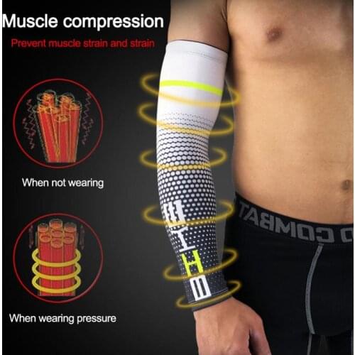 Sports Wrist Guard Arm Sleeves Outdoor Running Elbow Support Basketball Badminton Fitness Running Sports Protective Gear