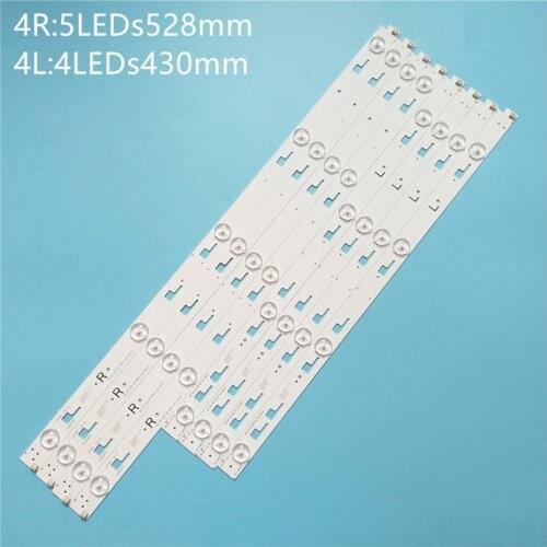 LED Backlight strip For Sony 49 inch TV KD-49XD7005 LC490EQY-SJA3 KD-49XD7005 KD-49XD7066 JDE 49'' CSP DRT Rgiht Left v02