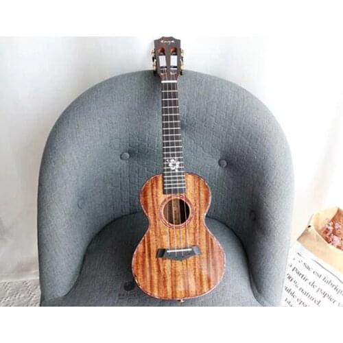 Enya K5 Ukulele 5A Tiger Stripe KOA ukelele 26" 23" Hawaii Guitar 4 String mini Guitar Musical Instruments professionals