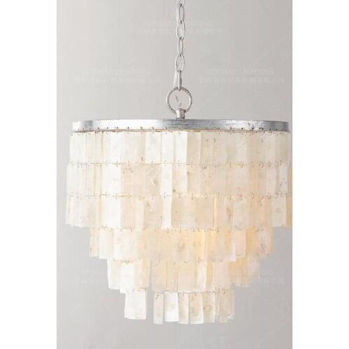 5 lights shell chandelier art deco vintage silver chandelier lighting retro decorative italian chandelier kitchen bedroom foyer