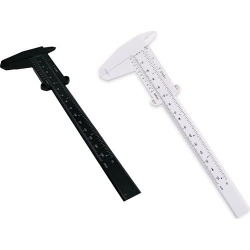 1PC Portable 150MM Plastic Eyebrow Measuring Vernier Caliper Semi Permanent Makeup for Microblading Tattoo Measurement Ruler