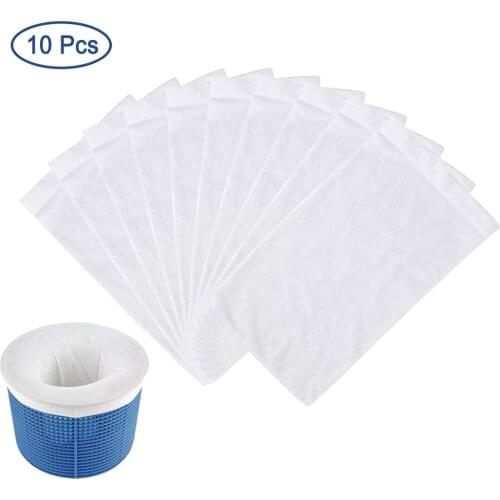 10pcs round pool Skimmer Socks Household Perfect Savers For Filters Baskets Skimmers Net Filter Sock Bag Filter Bag #W0