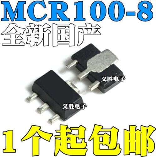 20 pçs/lote MCR100-8 SOT89