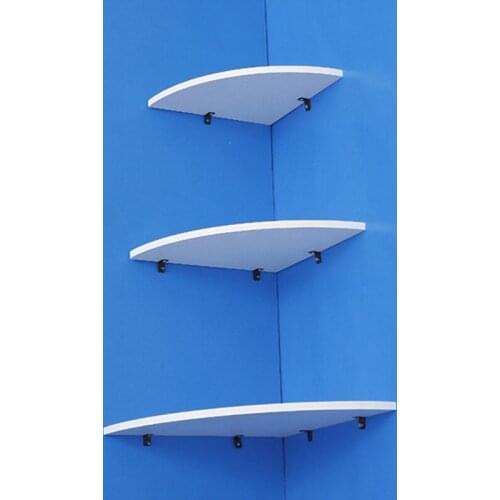 3Pcs Corner Bathroom Shelf Organizer Wall Shelf Kitchen Storage Rack Shower Holder Home Bookshelf Shelves Storage