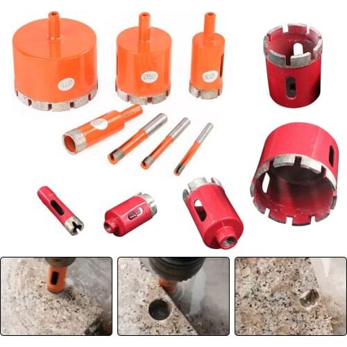 6-100 mm Diamond Drill Bit Hole Saw Hollow Core Drill Bit for Glass Ceramic Tile Mini Drill Bit Woodworking Power Hand Tools