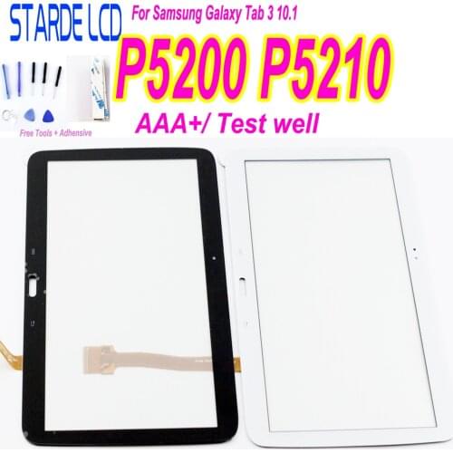 AAA+ 10.1" For Samsung Galaxy Tab 3 GT-P5200 GT-P5210 P5200 P5210 Touch Screen Digitizer Panel Sensor Replacement