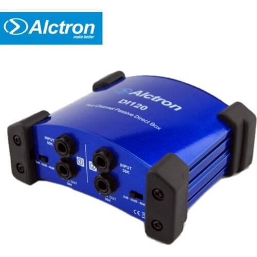 Alctron DI120 DI-120 passive DI box used in guitar recording & stage performance great for keyboard acoustic and electric guitar