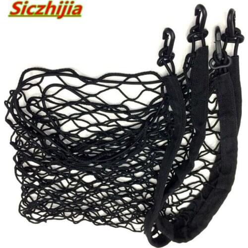 Car rear luggage elastic rope mesh bag storage bag for Hyundai ix35 iX45 iX25 i20 i30 Sonata,Verna,Solaris,Elantra,Accent