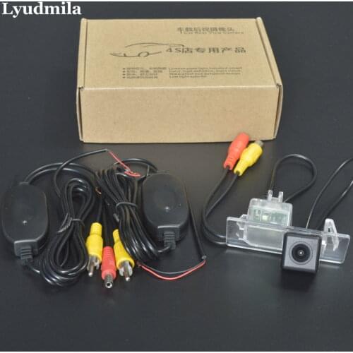 LYUDMILA Wireless Camera For Porsche Cayenne 2015 2016 For Skoda Speed 2013 2014 2015 Car Rear view Camera HD CCD Night Vision