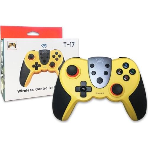 Wireless Bluetooth Gamepad Pro Controller Gamepad Gaming Pad Joystick with NFC Vibration Gyroscope for Nintend NS Switch Console
