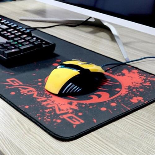 Game Mouse Pad Dragon Stitched Edge Rubber 30x25cm Non-Slip Wrist Guard Mouse Mat LOL Gaming Pad Desktop Pad For Computer