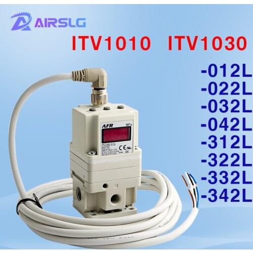 ITV ITV1010 ITV1030 -012L -022L -032L -042L -312L-322L-332L-342L Electric valve Proportional pneumatic solenoid valve resistance