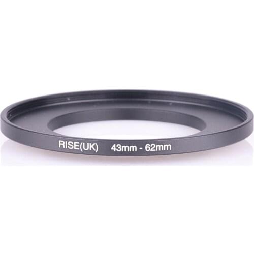 RISE(UK) 43mm-62mm 43-62 mm 43 to 62 Step up Filter Ring Adapter
