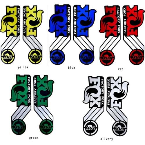 Mountain bike fork stickers reflective sticker for fox-sticker frame