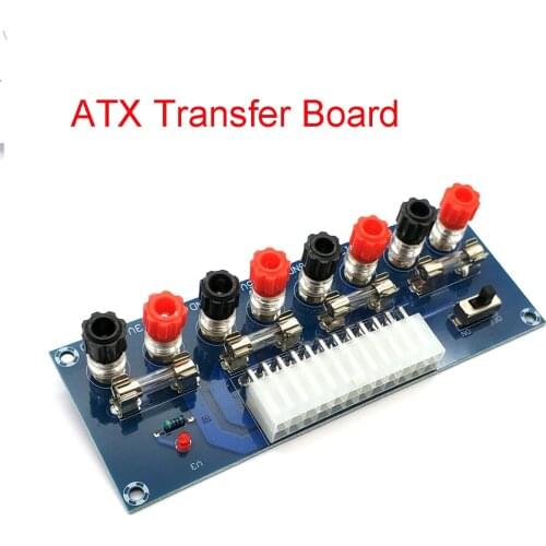XH-M229 Desktop Computer Chassis Power Supply ATX Transfer Board Power Take off Board Power Output Terminal Module