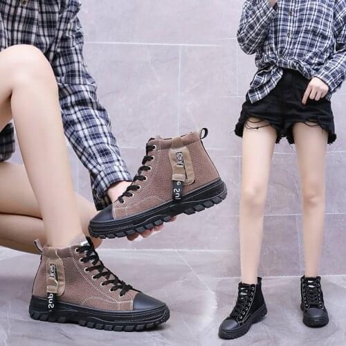 Women shoes new womens boots round head flat cross straps casual winter boots warm Breathable comfortable snow boots