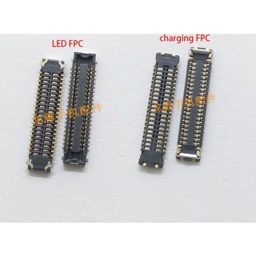 LCD Display FPC Connector Plug MotherBoard Pin USB Charging flex FPC Pin For Huawei Nova 3 Nova 3i P20 Lite