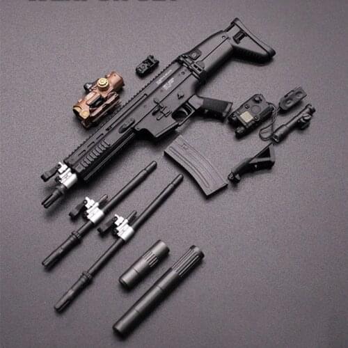 1/6 weapon model toy mk16 rifle model for 12 inch Action figure accessories
