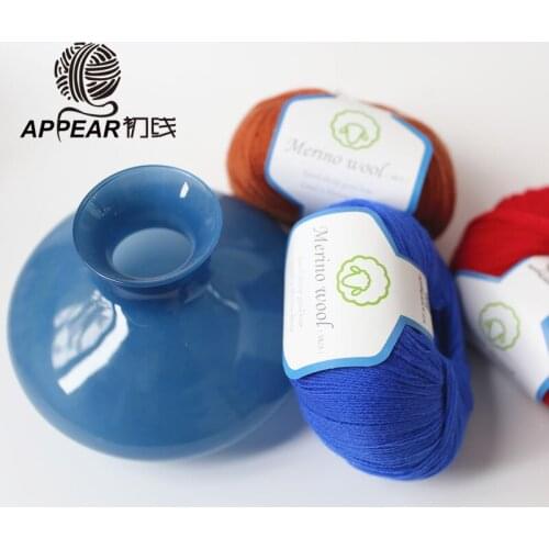 Free shipping 300g(50g*6pcs) High Quality Cashmere Wool Yarn Merino Wool Knitting Wool Yarn Thin Crochet Knitting Discount A