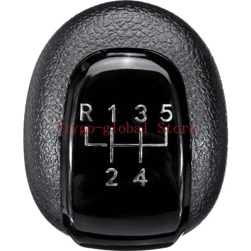 Buick Excelle Lacetti Nubira Daewoo 2008-2012 For Chevrolet AVEO POMO 2009-2013 For Fiat Leather 5Speed Car Gear Shift Knob For