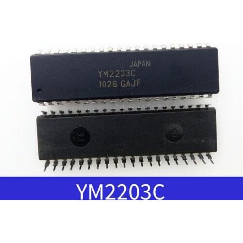 YM2203C YM2203 DIP-40 Integrated circuit IC