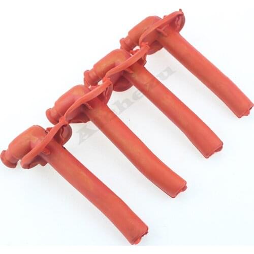 ACZ Motorcycle 4Pcs Rubber Spark Plug Cap High Pressure Cap Flare Cap For Honda CB-1 CB400 VTEC 400 1992-1998 CBR400 NC23 NC29