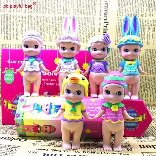 2017 Direct Selling New Unisex Model Sonny Angel Mini Pvc Figure Easter Series 6pcs/set Toys Christmas & Brithday Gift Boxed