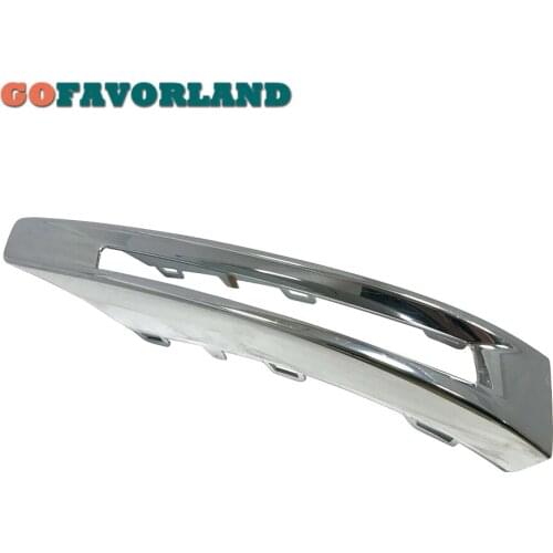 Front Left Bumper Fog Light Grille Cover Chrome 2048853974 For Mercedes Benz GLK 2014 2015 2016