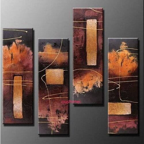 Hand Painted Picture On Canvas Painting Wall Art Modern Abstract Deco Picture For Living Room Landscape Oil Painting