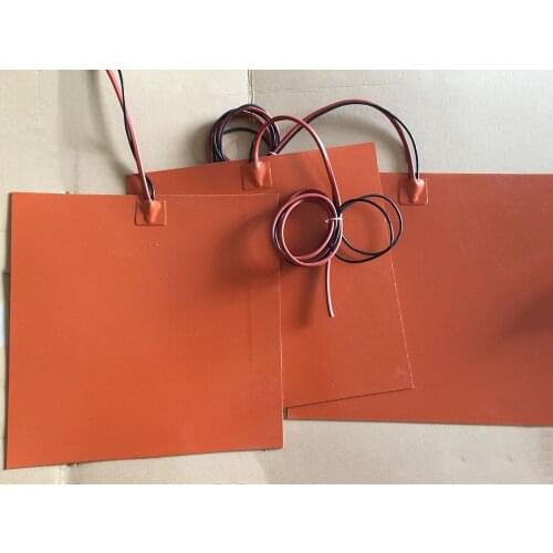 Silicone riscaldatore letto 12 v 300 x 300 mm 270 w per kossel pro stampante 3d heating element film heater 3m adhesive NTC 100k