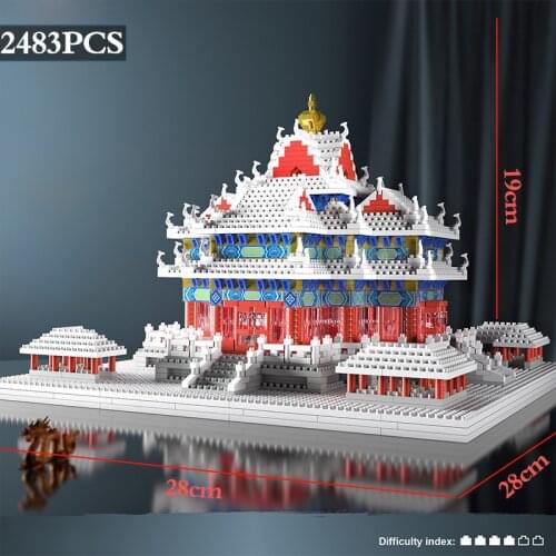 Compatible world famous architecture city street view corner tower cathedral pyramid London Big Ben building blocks bricks kids