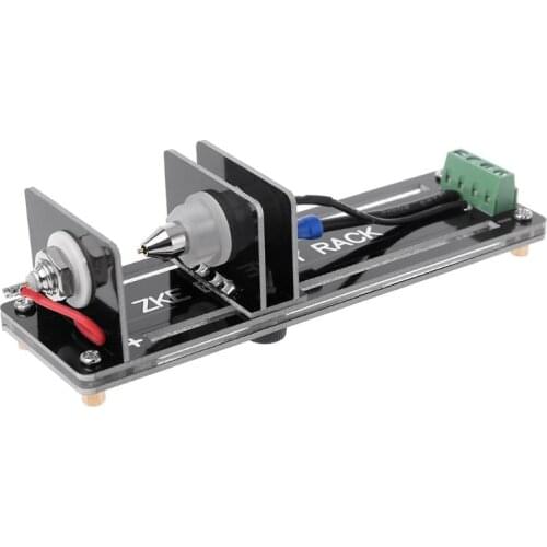 4 Wire Battery Resistance Capacity Test Testing Stand Cell Holder For 18650 26650 21700 AAA WF4458037