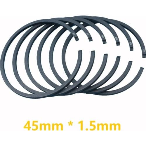 6pcs/lot 45mm * 1.5mm Piston Ring For Wacker BS45Y BS52Y BS60Y-65Y BS50-2 BS60-2 BS600-650 BS70-2 BS720 Rammer BH22 BH23 BH55