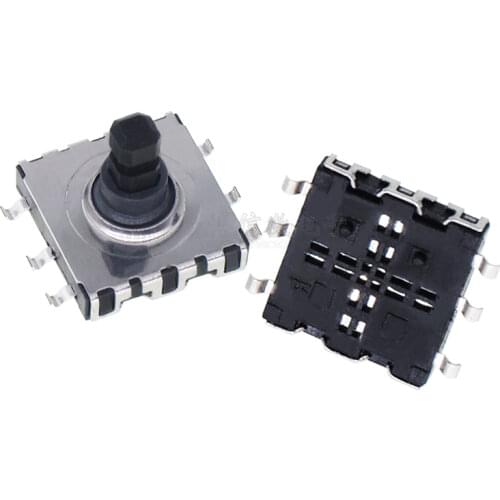 Free shipping 10PCS 10 * 10 * 9 patch direction more than five to switch the multi-function switch Touch your reset button