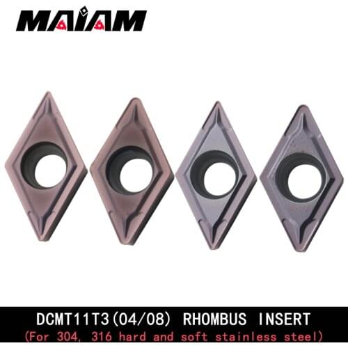 DCMT Rhombus turning tool DCMT11T3 DCMT11T304 DCMT11T308 insert sduc sducr sducr11 carbide turning tool rod insert k11 dcmt11